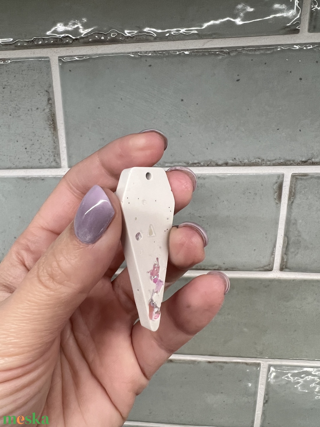 csillogó, egyedi nyaklánc - ékszer - nyaklánc - medálos nyaklánc - Meska.hu