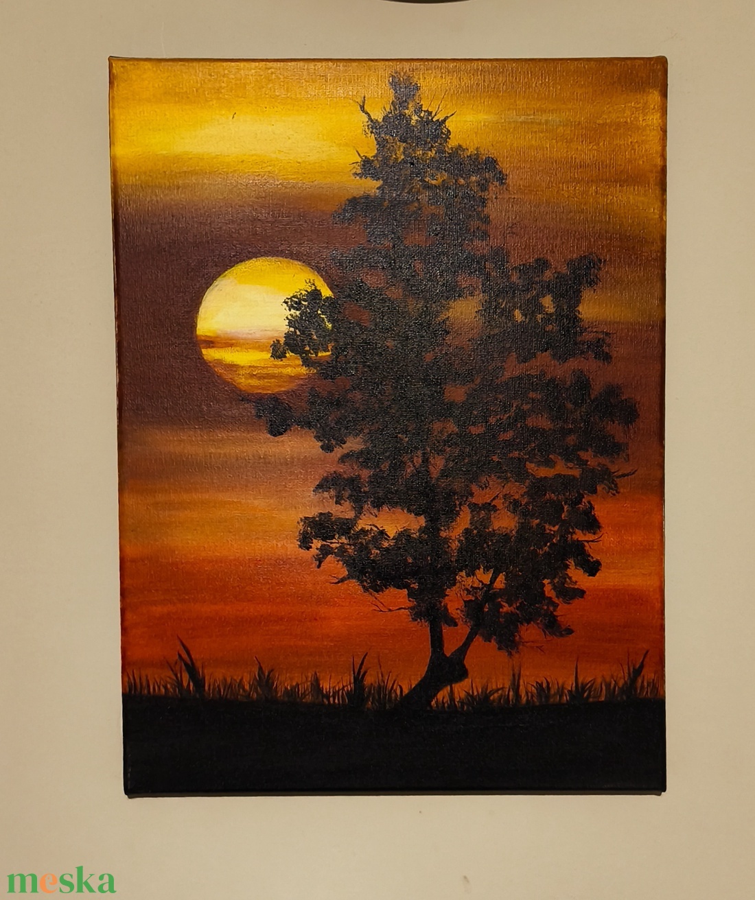 Vászonfestmény - művészet - festmény - akril - Meska.hu
