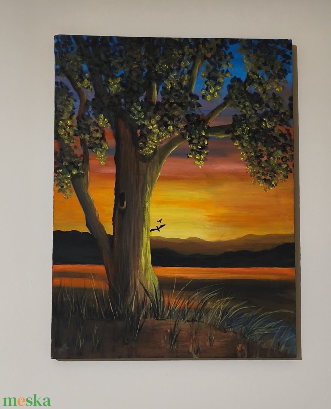 Vászonfestmény - művészet - festmény - akril - Meska.hu