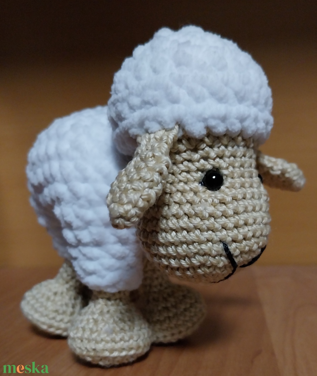 Amigurumi bari - játék & sport - plüssállat & játékfigura - plüss bárány - Meska.hu