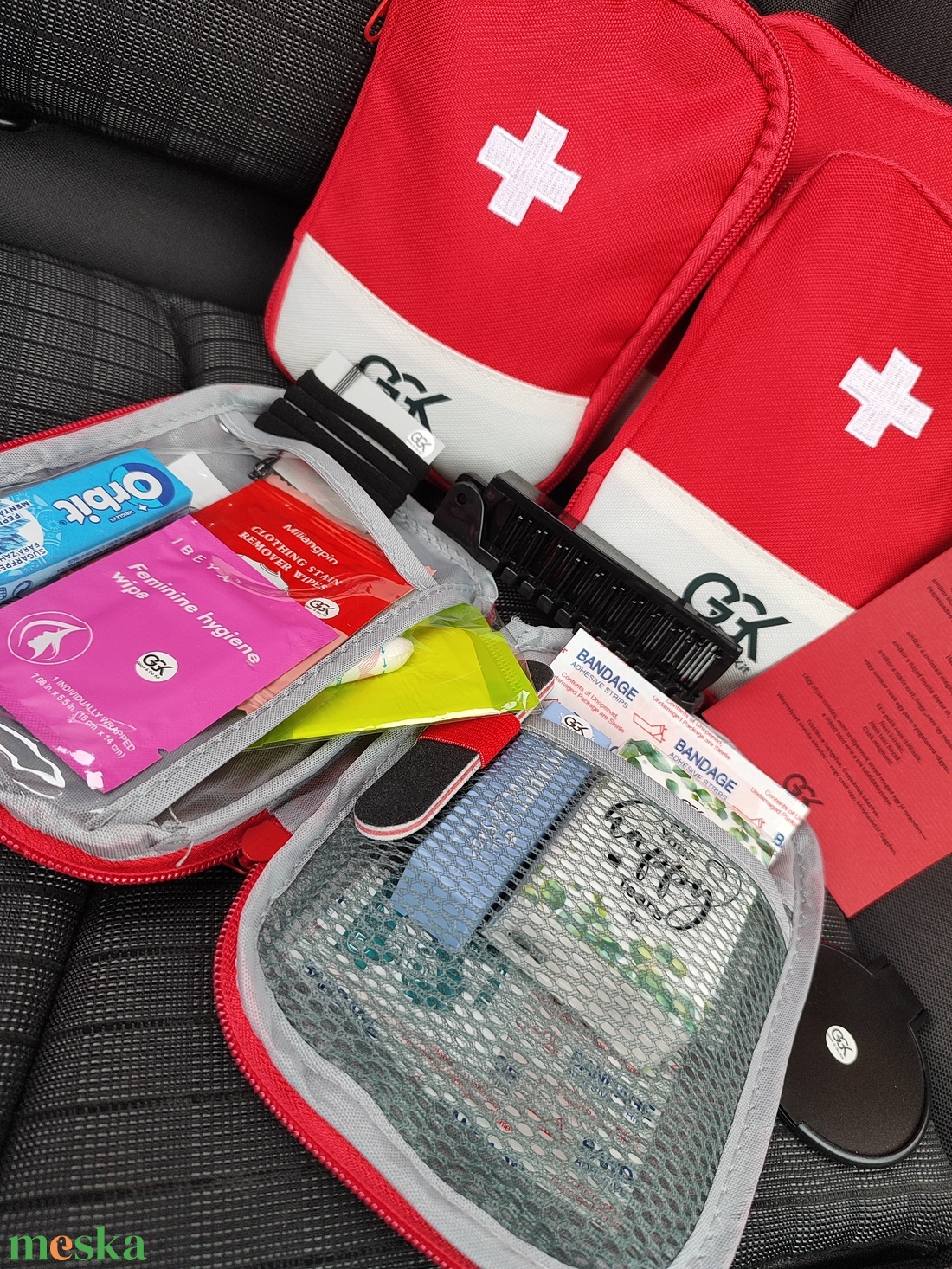 Női Autós Neszeszer - GlowGo Kit - Egyedi Praktikus Ajándék - diy (csináld magad) - egységcsomag - Meska.hu