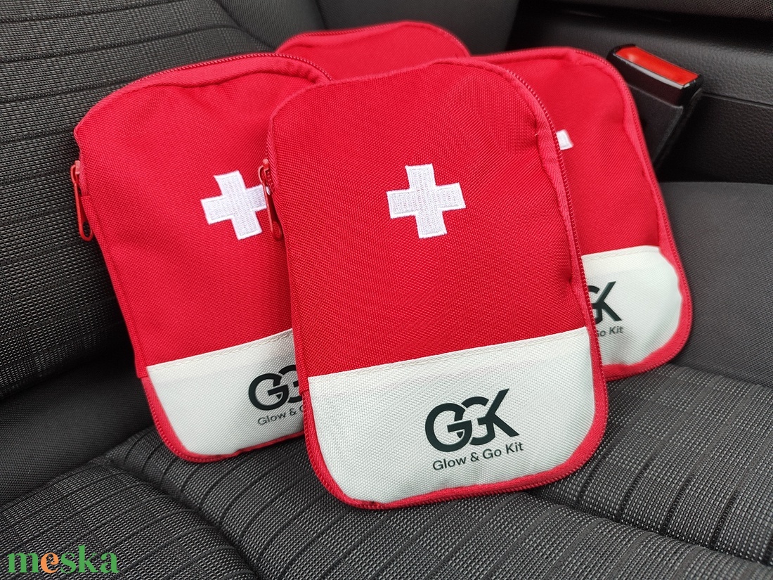 Női Autós Neszeszer - GlowGo Kit - Egyedi Praktikus Ajándék - diy (csináld magad) - egységcsomag - Meska.hu
