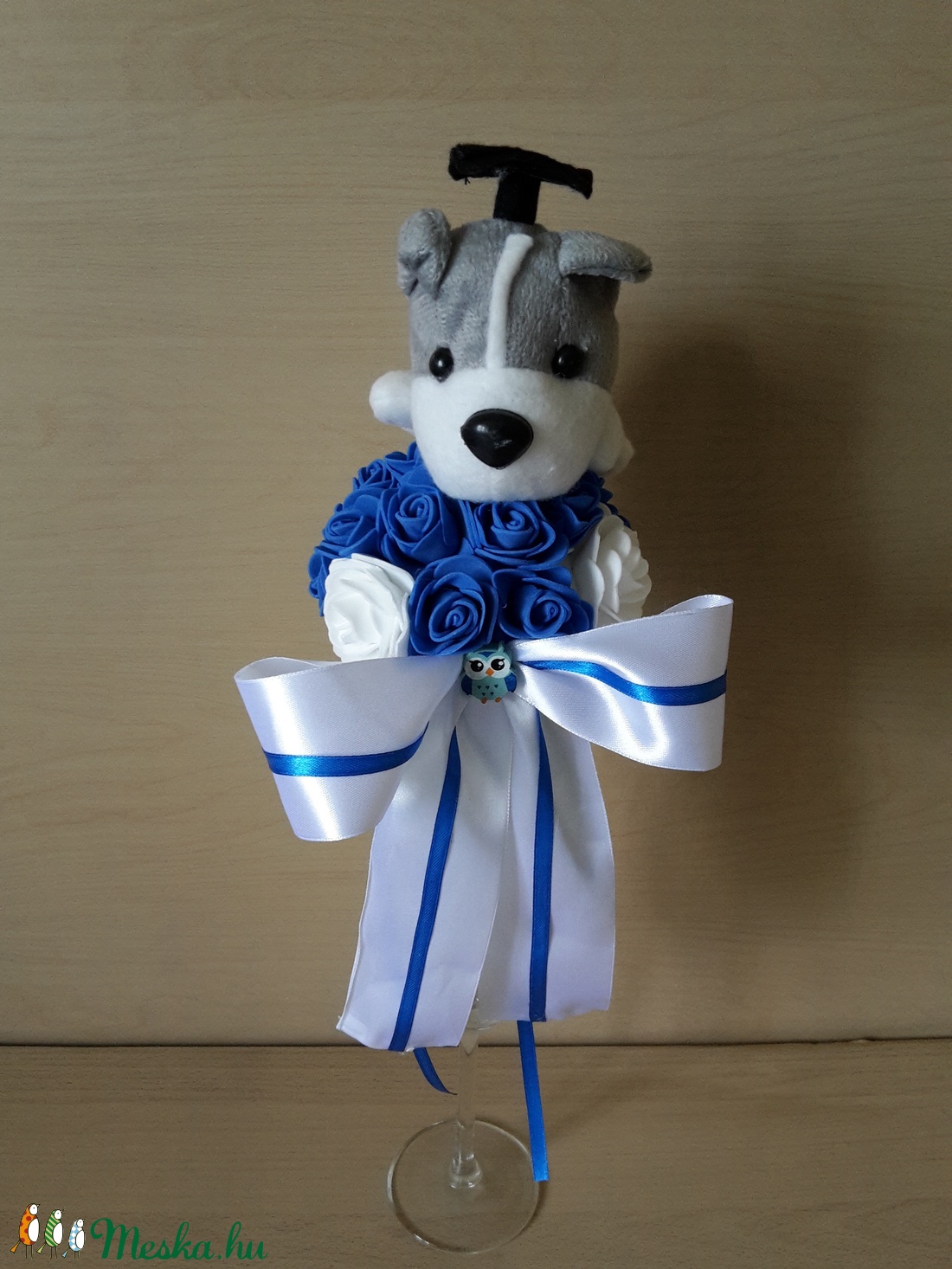 Plüss ballagási csokor - otthon & életmód - dekoráció - Meska.hu