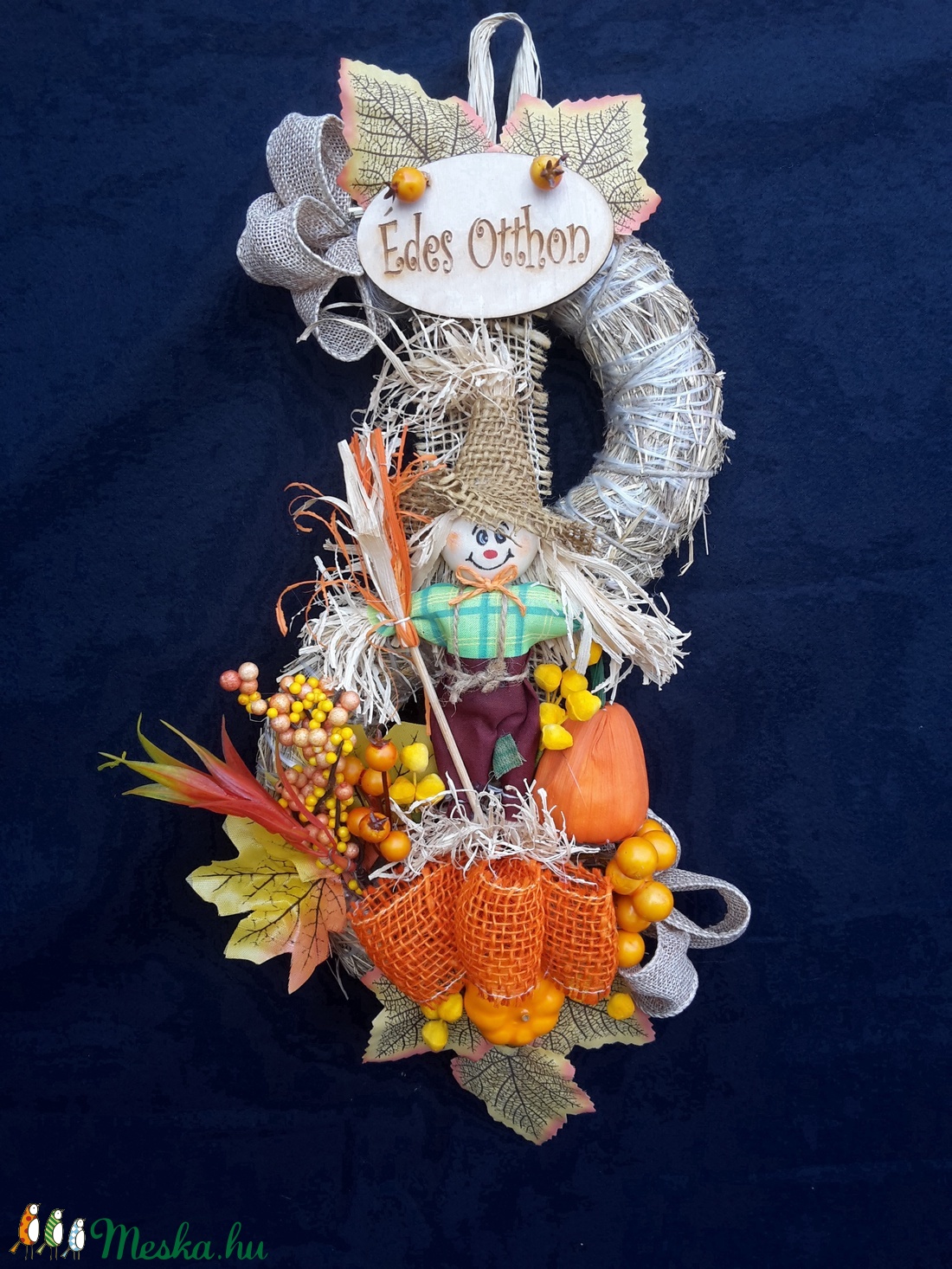 Őszi ajtódísz - otthon & életmód - dekoráció - Meska.hu