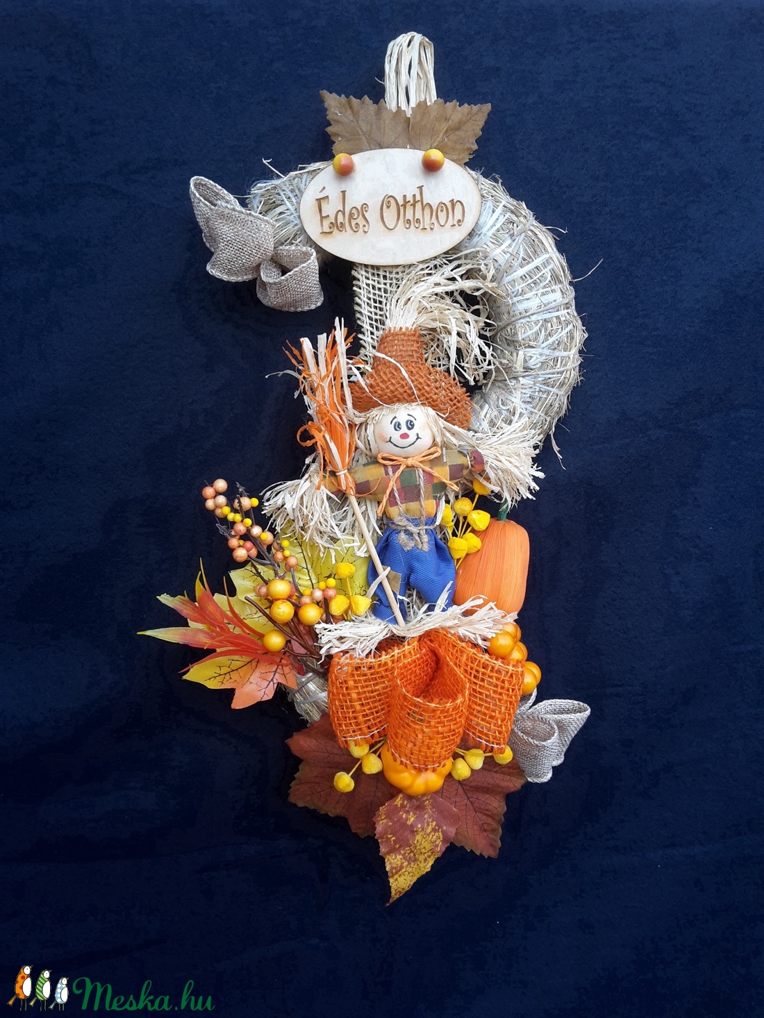 Őszi ajtódísz - otthon & életmód - dekoráció - Meska.hu