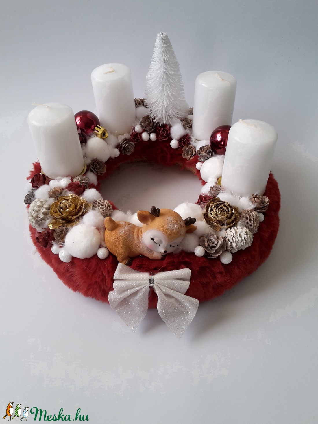 Karácsonyi ajtó és asztal dísz garnitúra - karácsony - adventi díszek - adventi ajtódísz - Meska.hu Karácsonyi ajtó és asztal dísz garnitúra - karácsony - adventi díszek - adventi ajtódísz - Meska.hu
