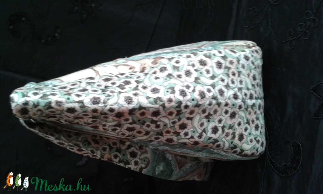 Mirabelle zöld táska.KIÁRÚSÍTÁS! - táska & tok - kézitáska & válltáska - válltáska - Meska.hu