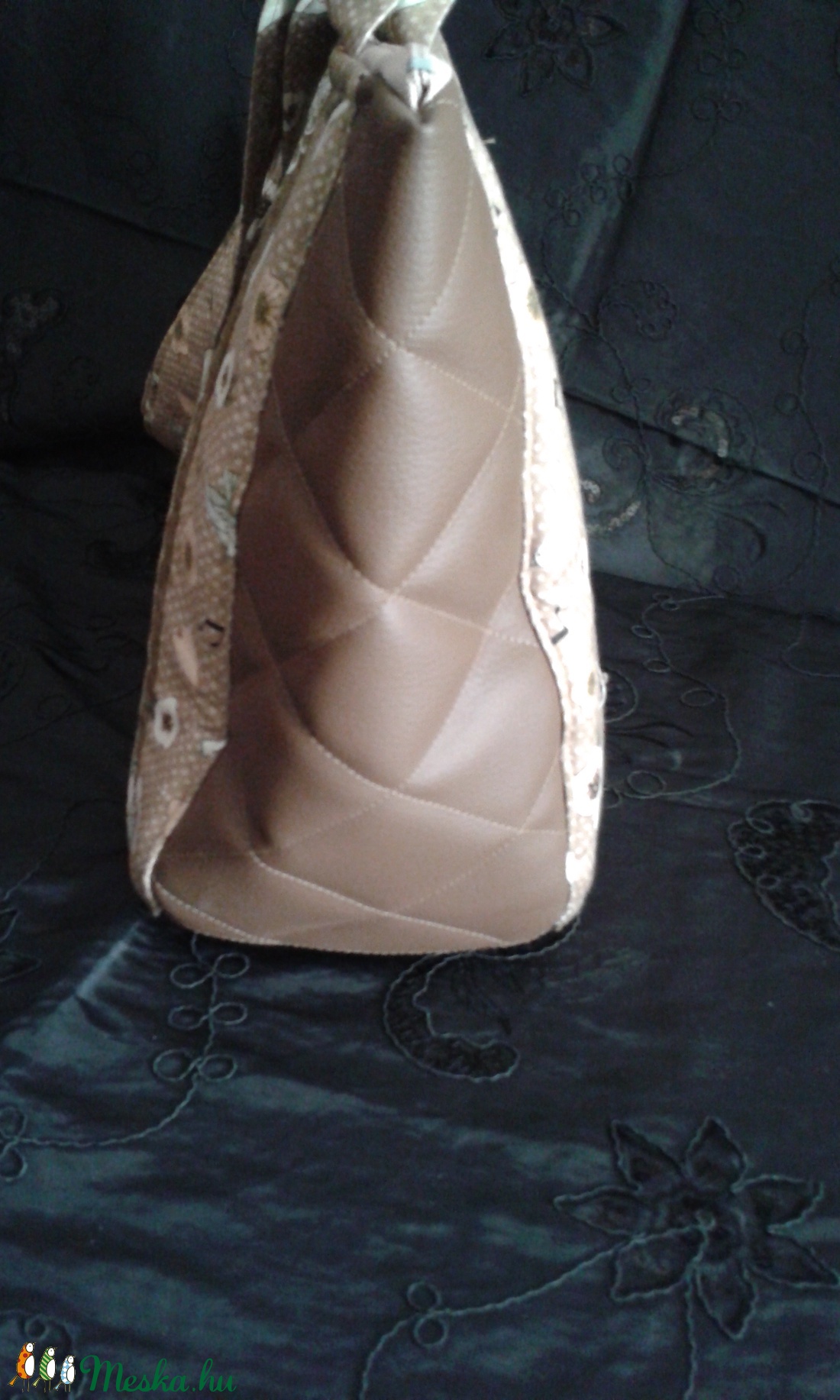 Barna mirabelle táska műbőrrel -  - Meska.hu Barna mirabelle táska műbőrrel -  - Meska.hu