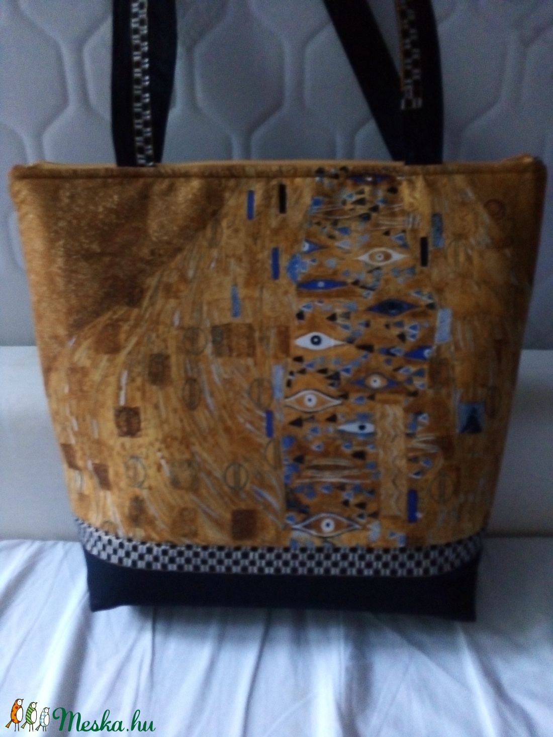 Gustav Klimt női arcképes táska.KIÁRÚSÍTÁS! - táska & tok - kézitáska & válltáska - válltáska - Meska.hu Gustav Klimt női arcképes táska.KIÁRÚSÍTÁS! - táska & tok - kézitáska & válltáska - válltáska - Meska.hu