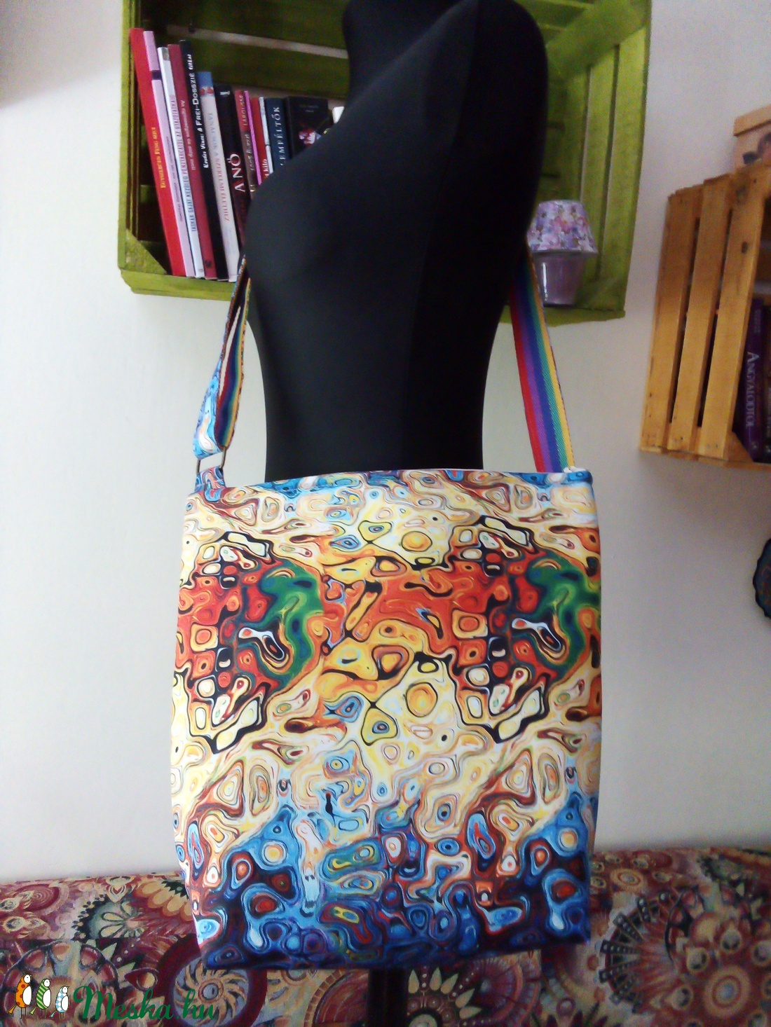 Színkavalkád táska2KIÁRÚSÍTÁS! - táska & tok - kézitáska & válltáska - vállon átvethető táska - Meska.hu Színkavalkád táska2KIÁRÚSÍTÁS! - táska & tok - kézitáska & válltáska - vállon átvethető táska - Meska.hu