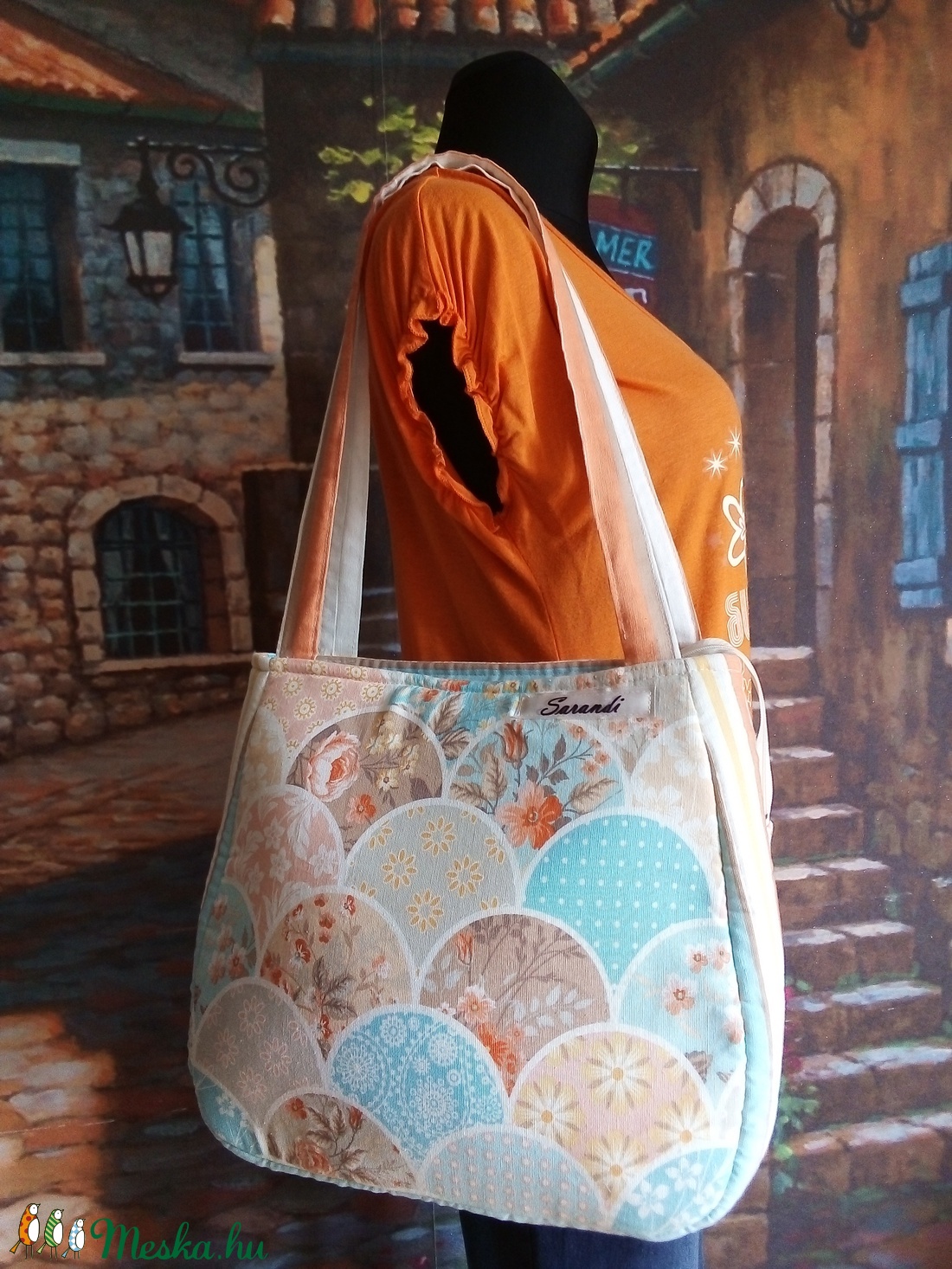 Pasztell kerekített nyári táska+neszi.KIÁRÚSÍTÁS! - táska & tok - kézitáska & válltáska - válltáska - Meska.hu Pasztell kerekített nyári táska+neszi.KIÁRÚSÍTÁS! - táska & tok - kézitáska & válltáska - válltáska - Meska.hu