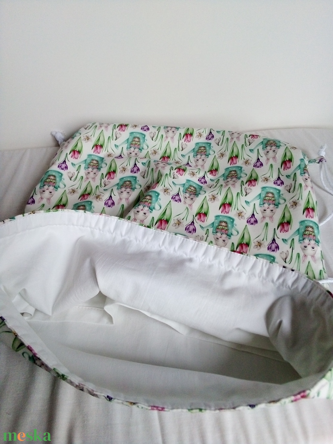 Nyuszikás gymbag hátizsák - táska & tok - hátizsák - tornazsák, gymbag - Meska.hu Nyuszikás gymbag hátizsák - táska & tok - hátizsák - tornazsák, gymbag - Meska.hu