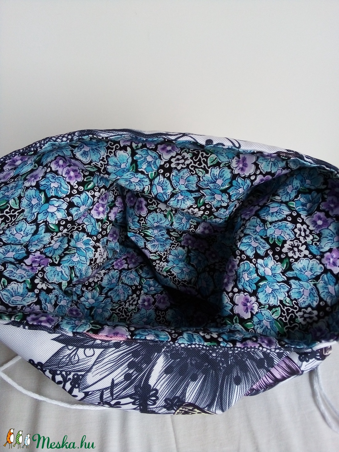 Lepkés gymbag hátizsák - táska & tok - hátizsák - tornazsák, gymbag - Meska.hu