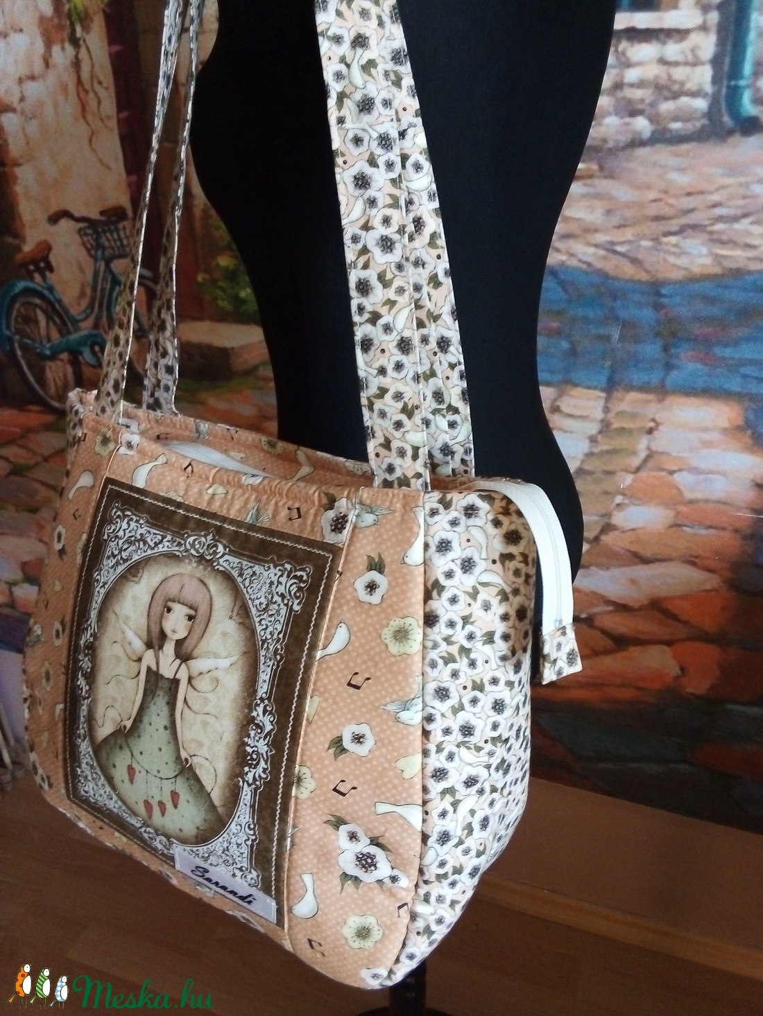 Mirabelle kerekített fazonú táska - táska & tok - kézitáska & válltáska - válltáska - Meska.hu Mirabelle kerekített fazonú táska - táska & tok - kézitáska & válltáska - válltáska - Meska.hu