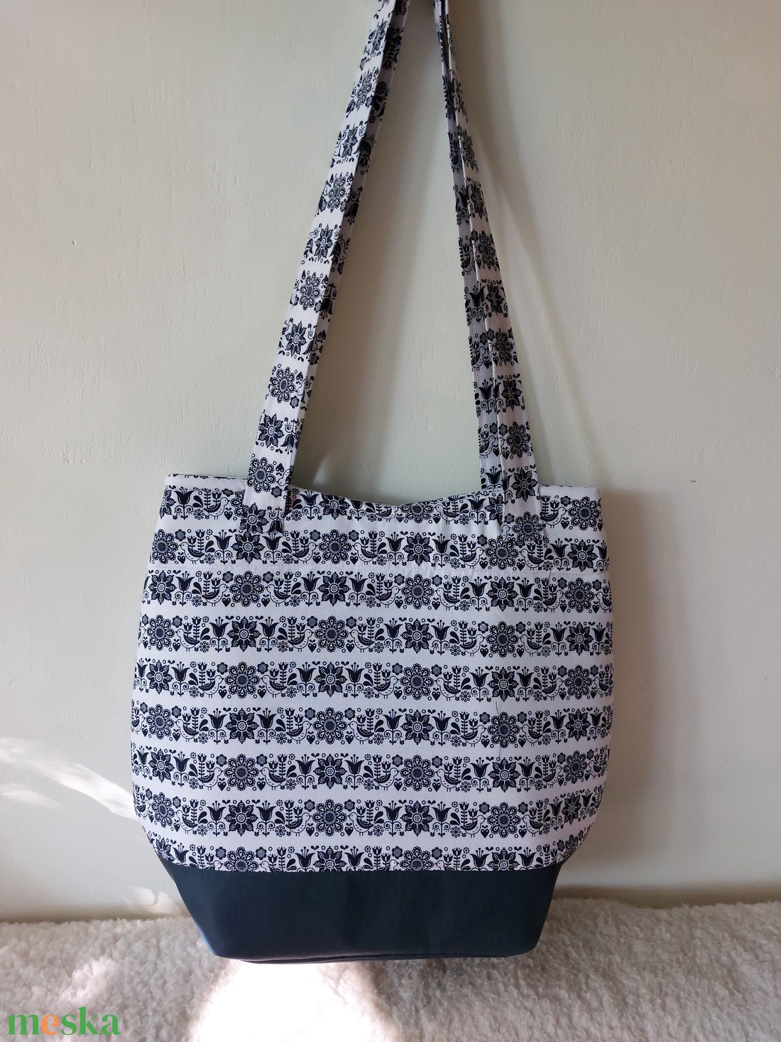 Népi motívumos táska1 - táska & tok - kézitáska & válltáska - válltáska - Meska.hu
