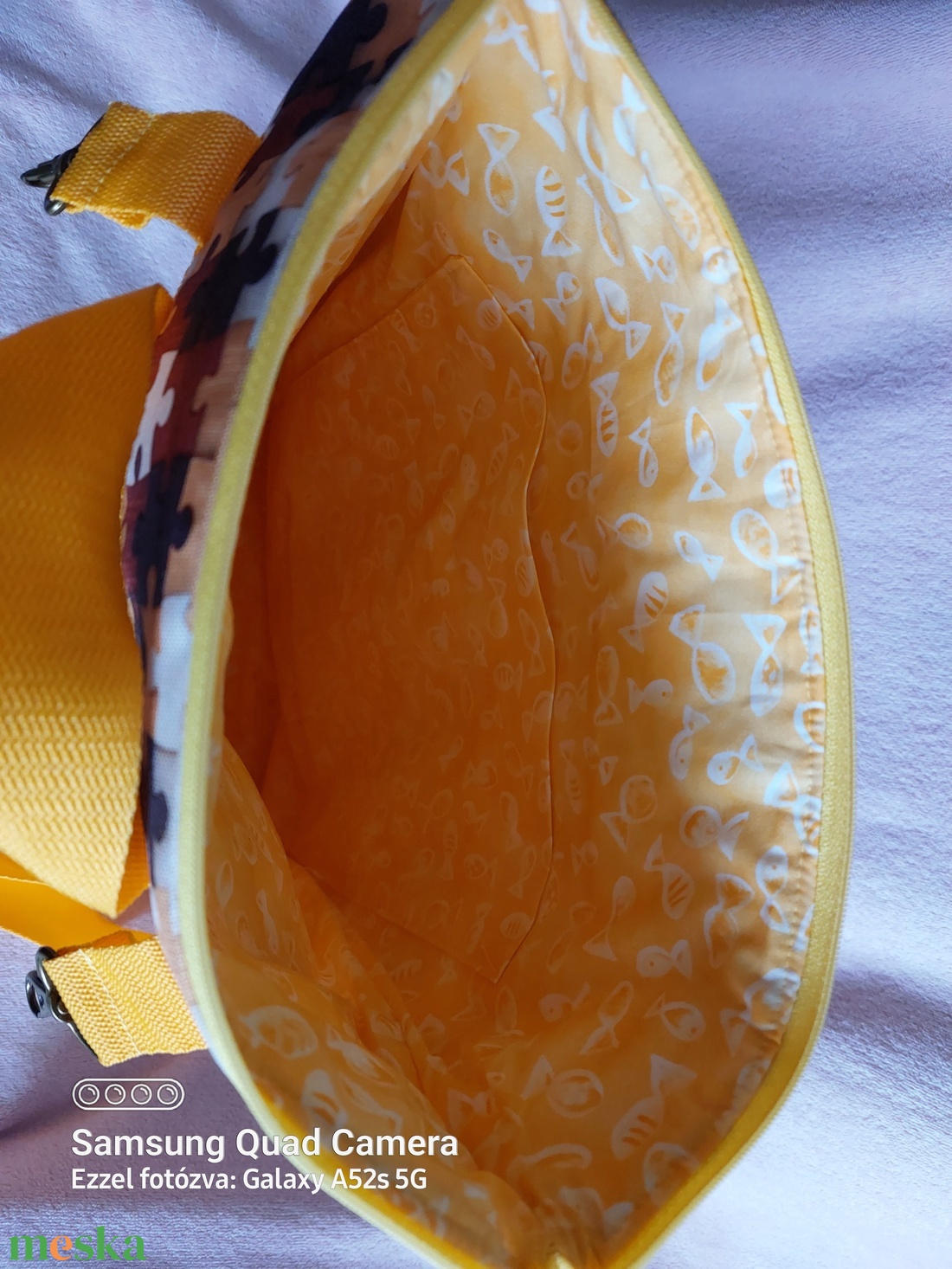 Sárga puzzle táska - táska & tok - hátizsák - hátizsák - Meska.hu Sárga puzzle táska - táska & tok - hátizsák - hátizsák - Meska.hu