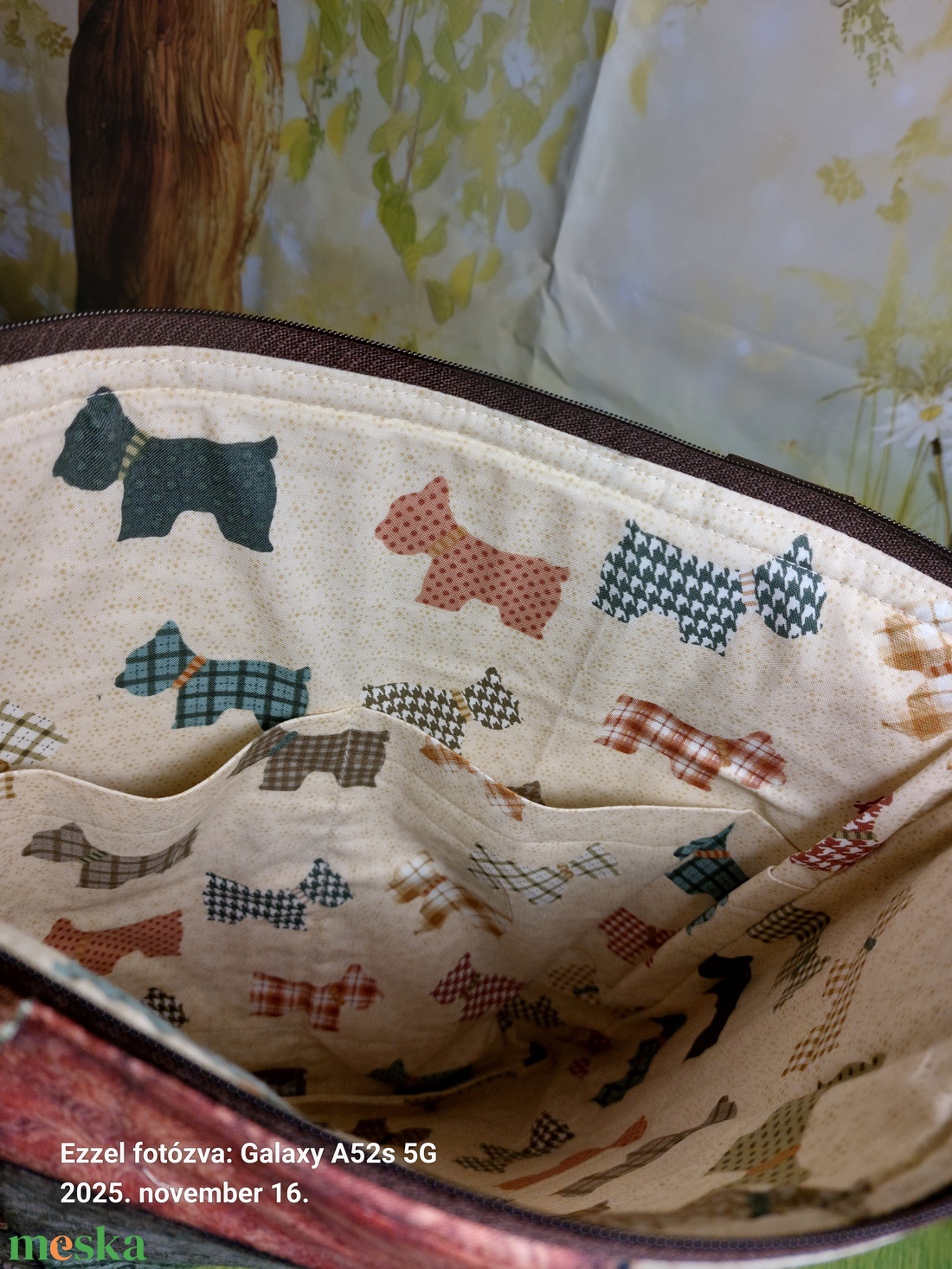 Pachwork jellegű táska - táska & tok - kézitáska & válltáska - válltáska - Meska.hu