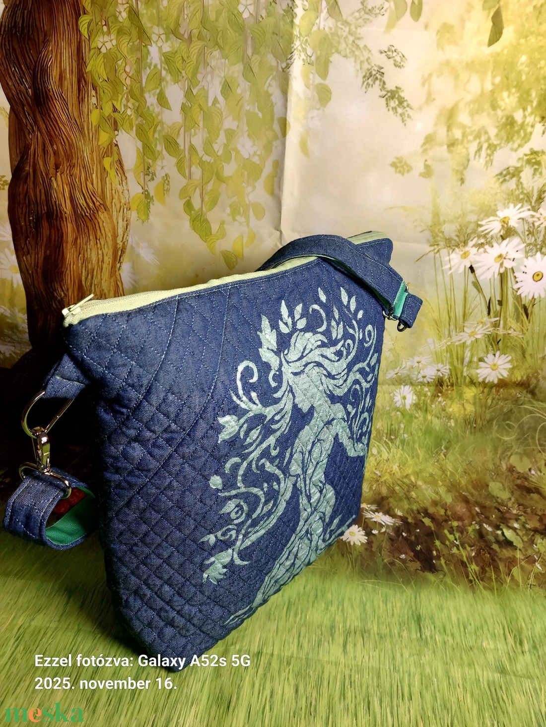 Seppelt farmertáska - táska & tok - kézitáska & válltáska - vállon átvethető táska - Meska.hu