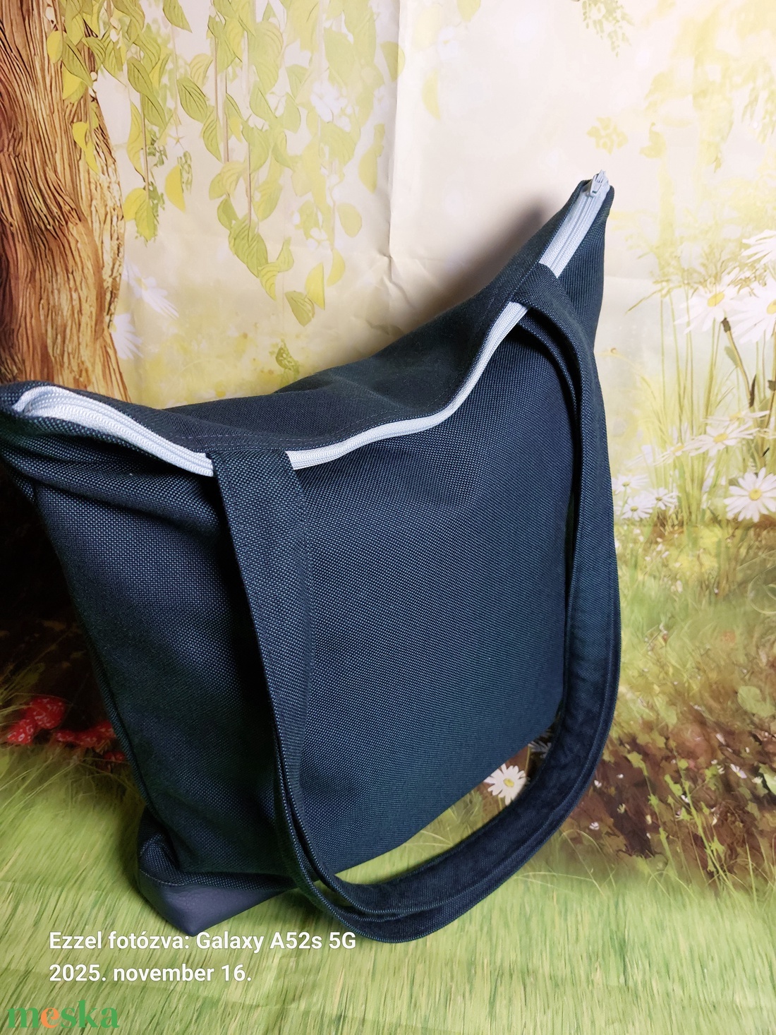 Házikós táska szatyor - táska & tok - kézitáska & válltáska - válltáska - Meska.hu