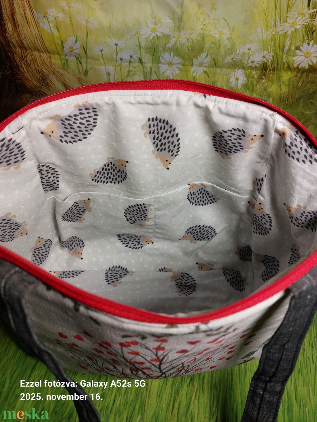 Aliz csodaországos táska2 - táska & tok - kézitáska & válltáska - válltáska - Meska.hu