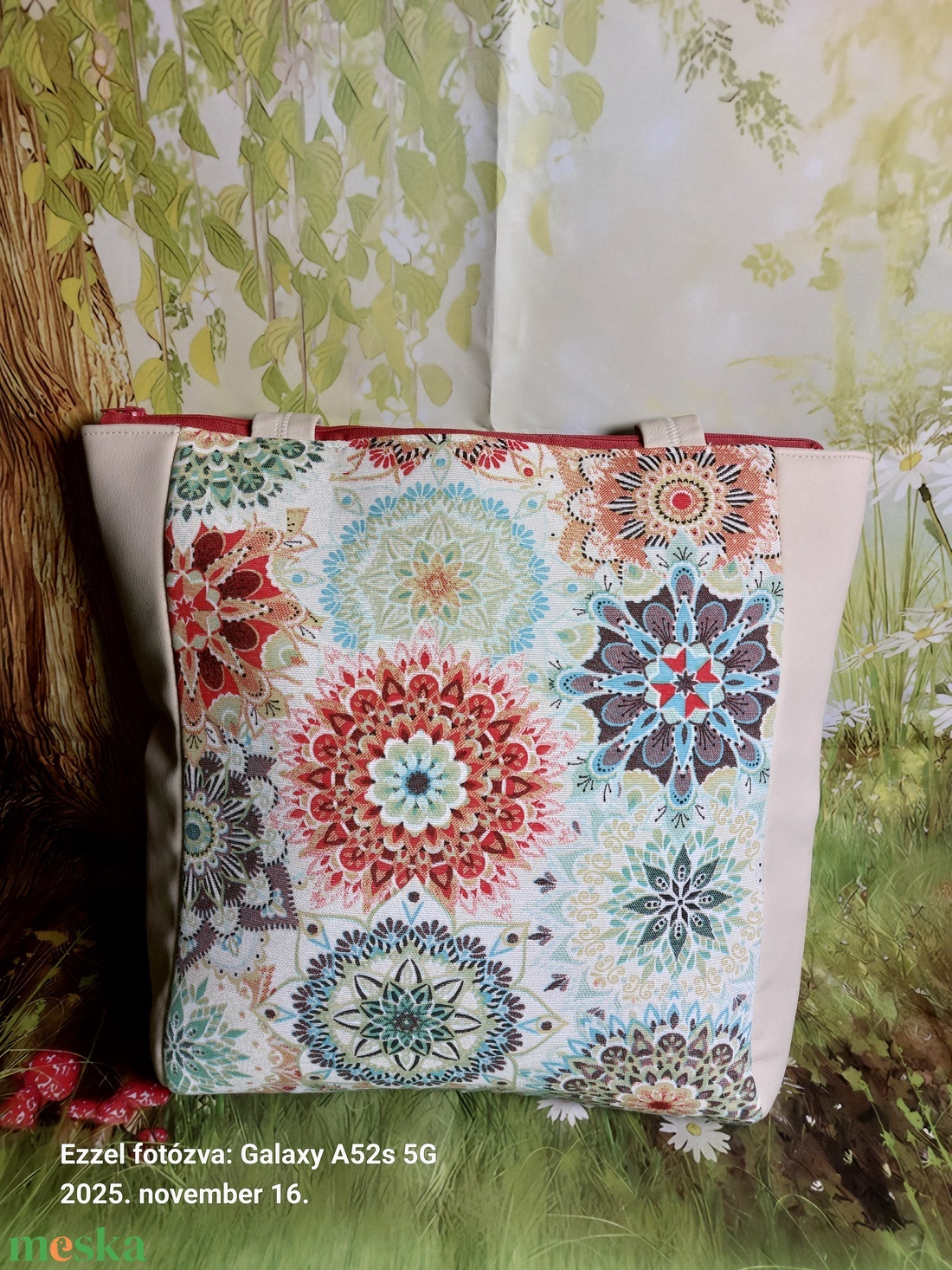 Mandala táska - táska & tok - kézitáska & válltáska - válltáska - Meska.hu