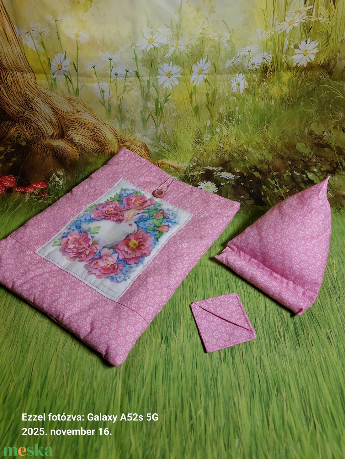 Nyuszis könyvtartó,telefontartó szett - könyv & zene - könyvtok - Meska.hu