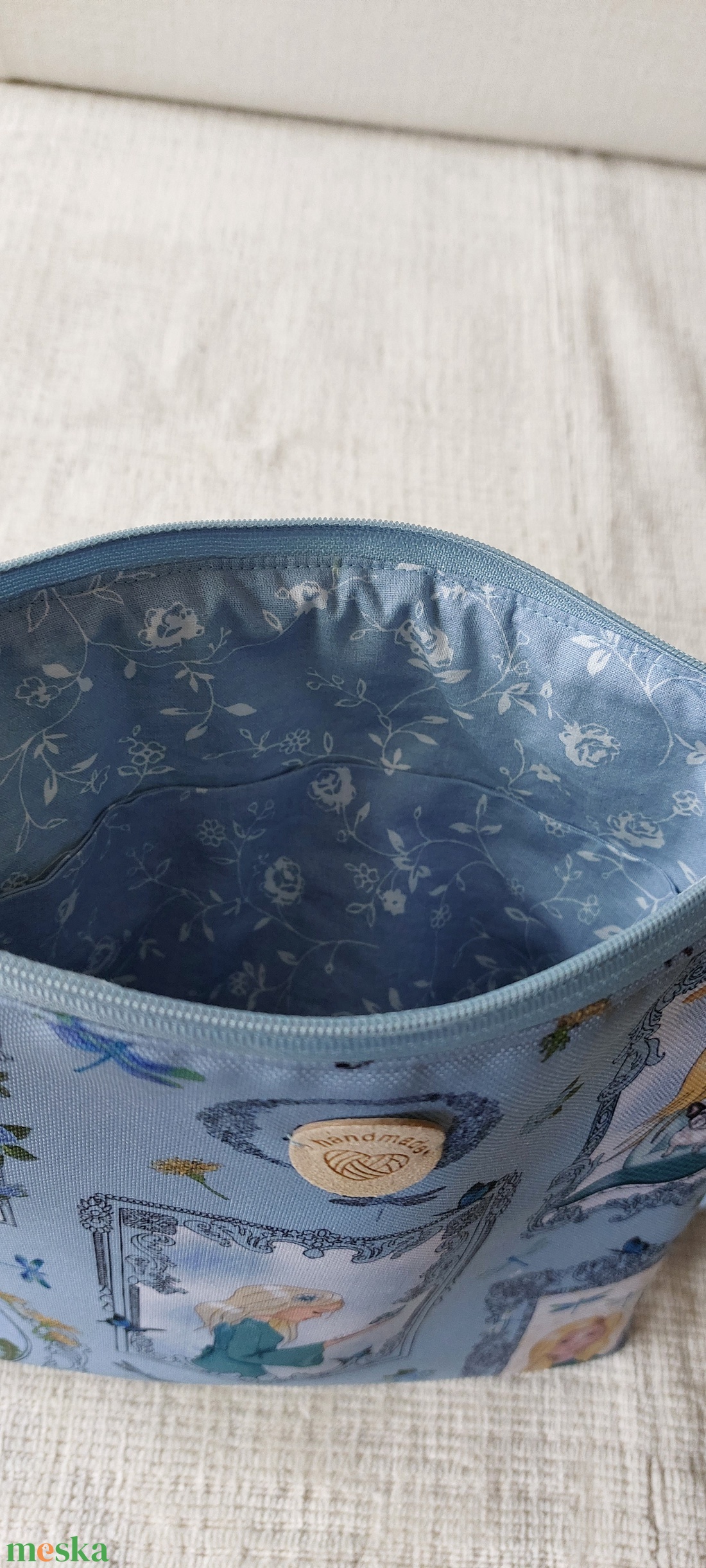 Zoé félkör táska - táska & tok - kézitáska & válltáska - kézitáska - Meska.hu