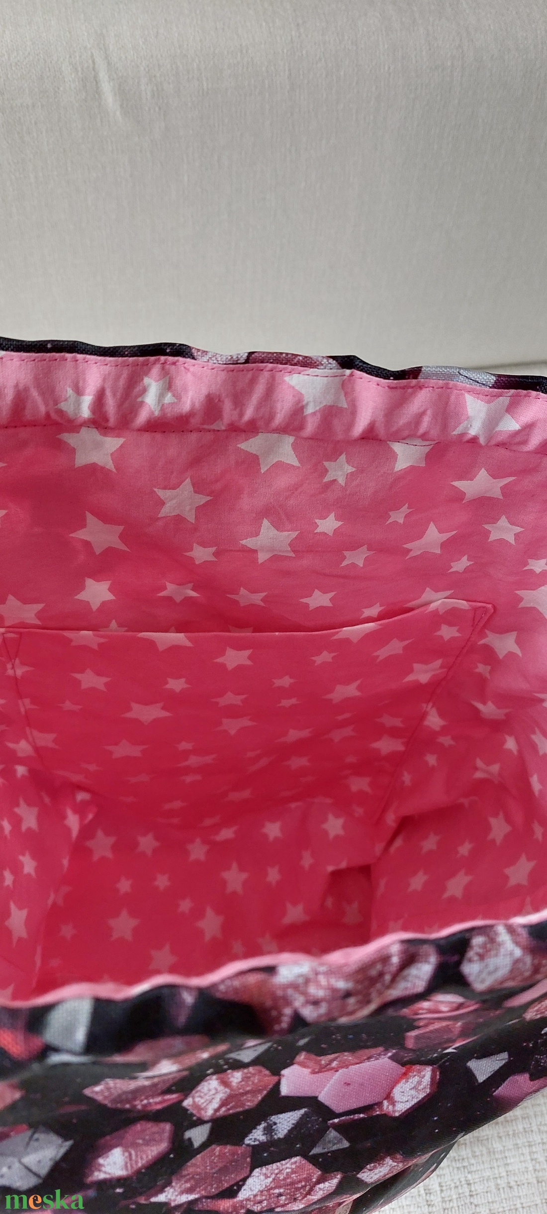 Drágaköves hátizsák - táska & tok - hátizsák - tornazsák, gymbag - Meska.hu