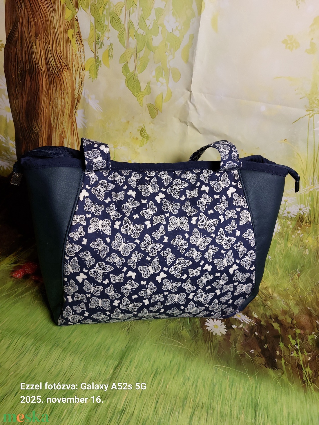 Lepkés válltáska - táska & tok - kézitáska & válltáska - válltáska - Meska.hu