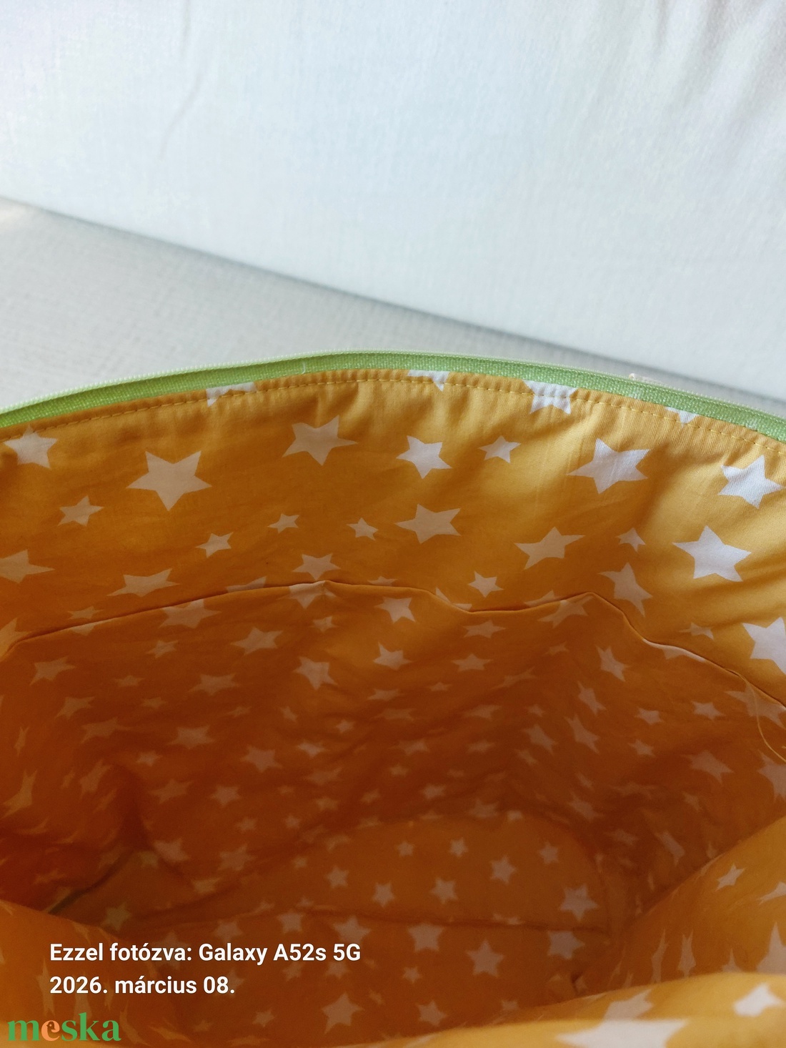 Sárga-zöld pachwork táska - táska & tok - kézitáska & válltáska - válltáska - Meska.hu