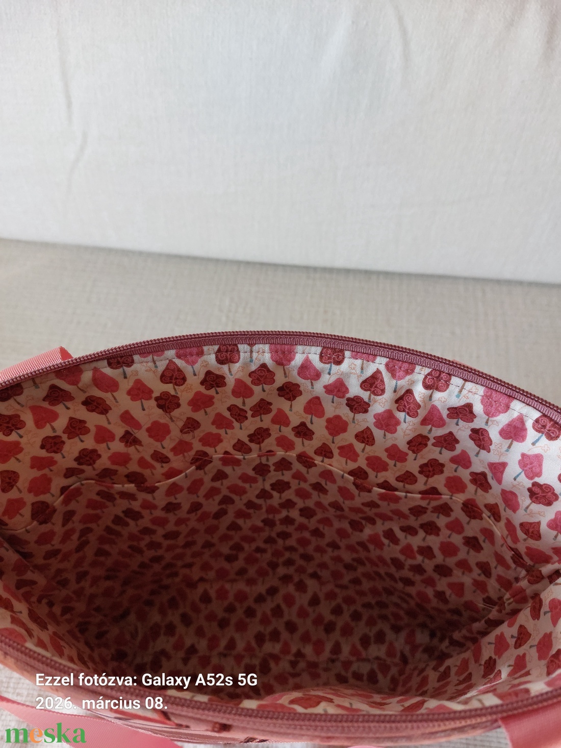 Bogyós-leveles2 táska - táska & tok - kézitáska & válltáska - válltáska - Meska.hu