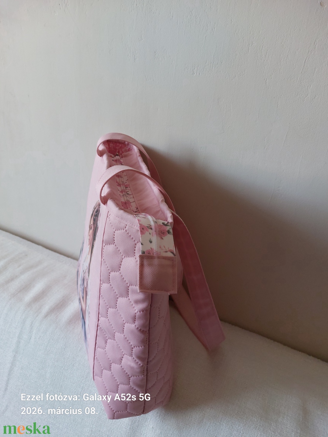 Varrólányos táska - táska & tok - kézitáska & válltáska - válltáska - Meska.hu