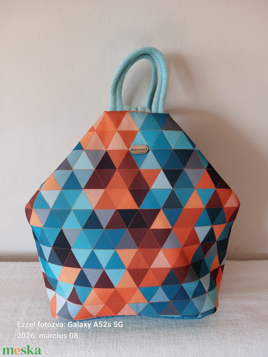 Kisnarancsos hátizsák - táska & tok - hátizsák - kishátizsák - Meska.hu