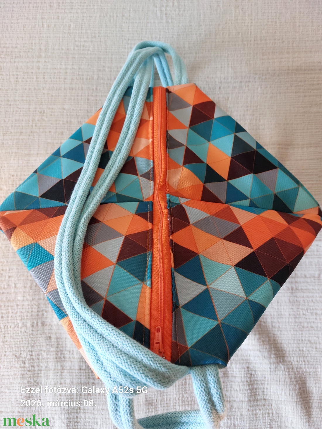 Kisnarancsos hátizsák - táska & tok - hátizsák - kishátizsák - Meska.hu