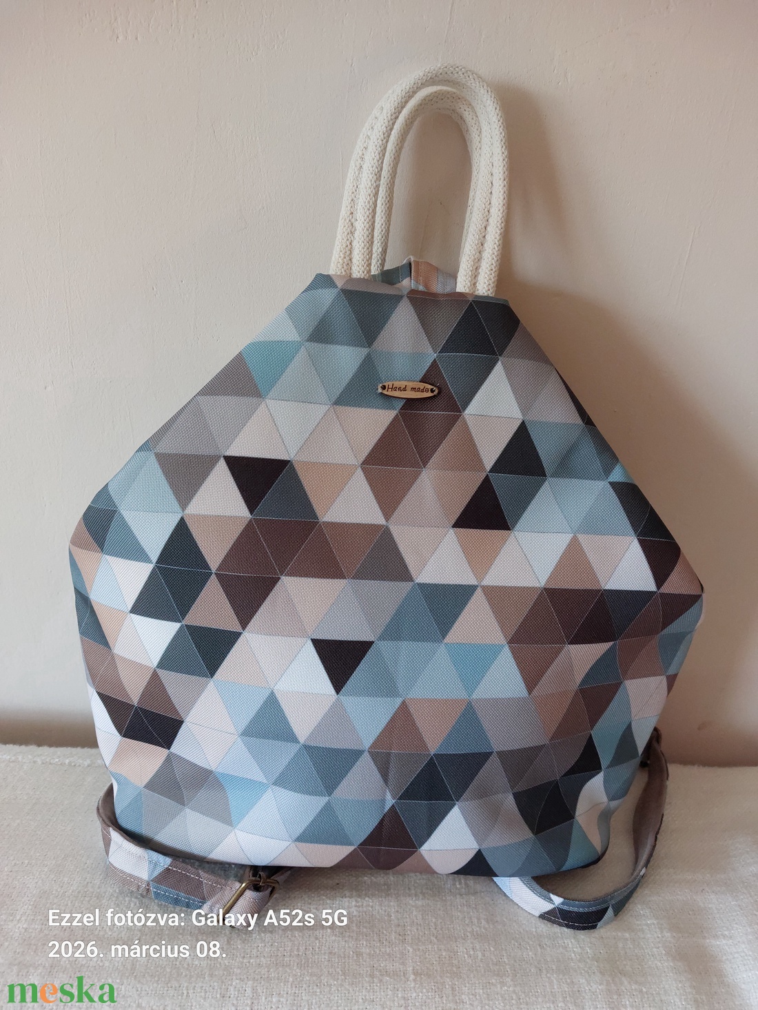 Kisbarna háti - táska & tok - hátizsák - kishátizsák - Meska.hu