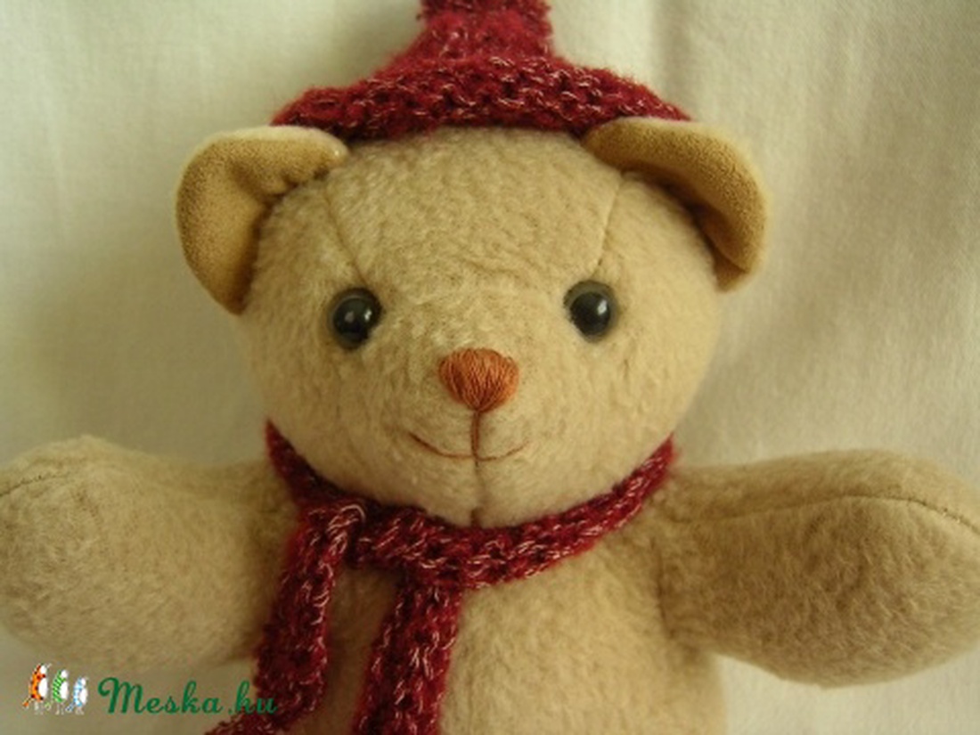 Kis ülő maci szabásminta - Erika (Medizini) részére -  - Meska.hu