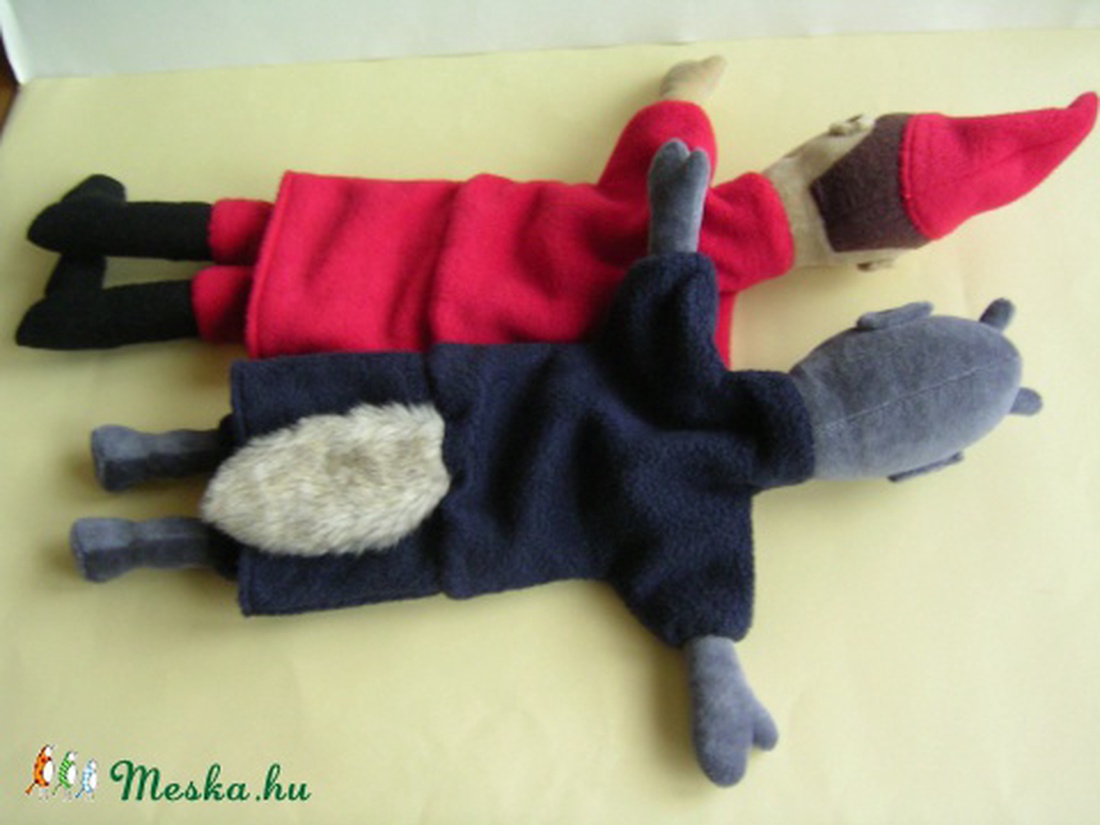 Vitéz L. és az Ördög,  kézbábok -  - Meska.hu