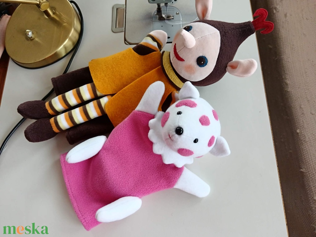 Bence bábjai - Chokee nevére lefoglalva - játék & sport - plüssállat & játékfigura - plüss mesefigurák - Meska.hu