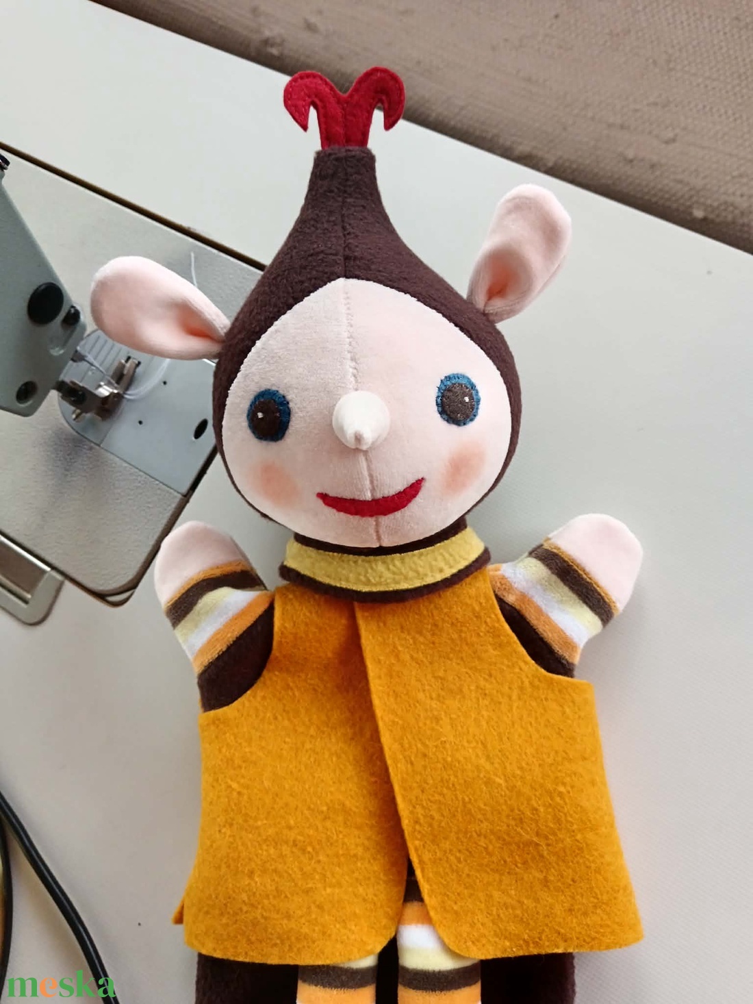 Bence bábjai - Chokee nevére lefoglalva - játék & sport - plüssállat & játékfigura - plüss mesefigurák - Meska.hu