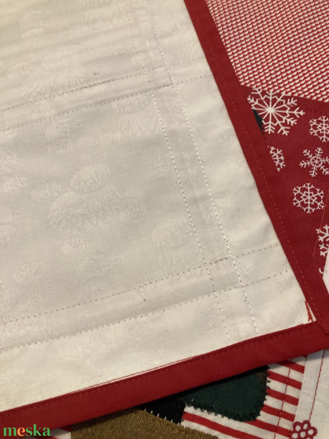 Karácsonyi patchwork asztalközép - karácsony - karácsonyi lakásdekoráció - ünnepi asztaldekoráció - Meska.hu Karácsonyi patchwork asztalközép - karácsony - karácsonyi lakásdekoráció - ünnepi asztaldekoráció - Meska.hu