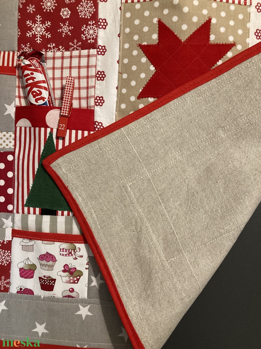 Adventi naptár, patchwork - karácsony - adventi díszek - adventi naptár - Meska.hu Adventi naptár, patchwork - karácsony - adventi díszek - adventi naptár - Meska.hu