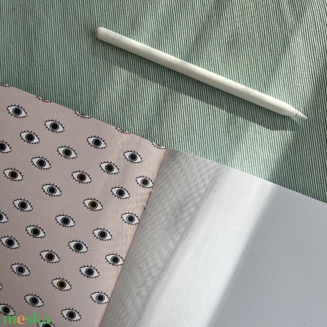 'szemes' Bulletjournal - ponthálós jegyzetfüzet  - otthon & életmód - papír, írószer - naptár & tervező - Meska.hu