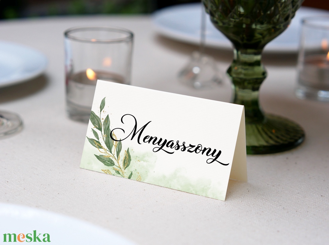 Ültetőkártya - greenery - esküvő - meghívó & kártya - ültetési rend - Meska.hu Ültetőkártya - greenery - esküvő - meghívó & kártya - ültetési rend - Meska.hu