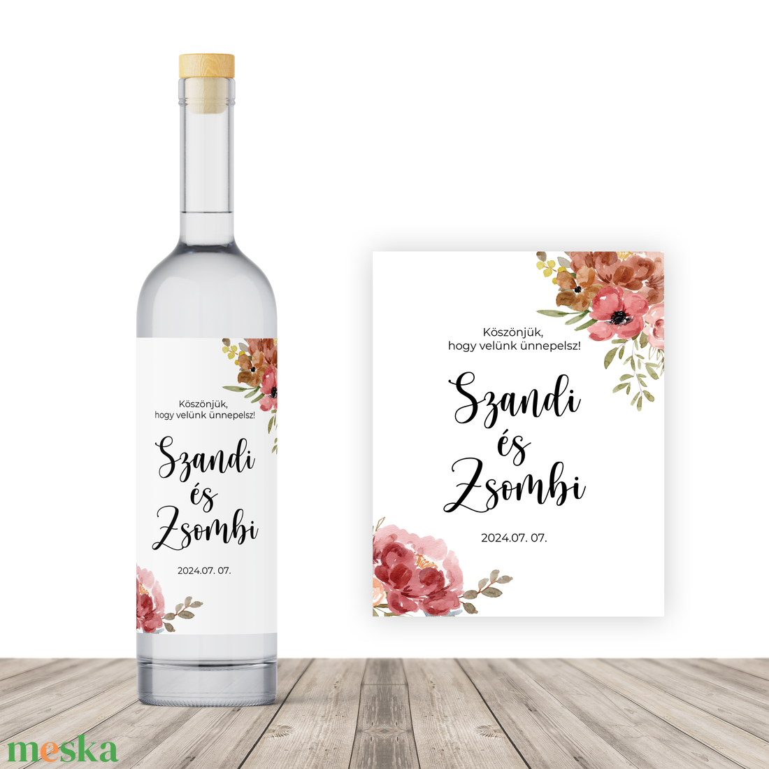 Pálinka címke - Esküvői pálinka matrica - Boho_02 - esküvő - emlék & ajándék - köszönőajándék - Meska.hu Pálinka címke - Esküvői pálinka matrica - Boho_02 - esküvő - emlék & ajándék - köszönőajándék - Meska.hu