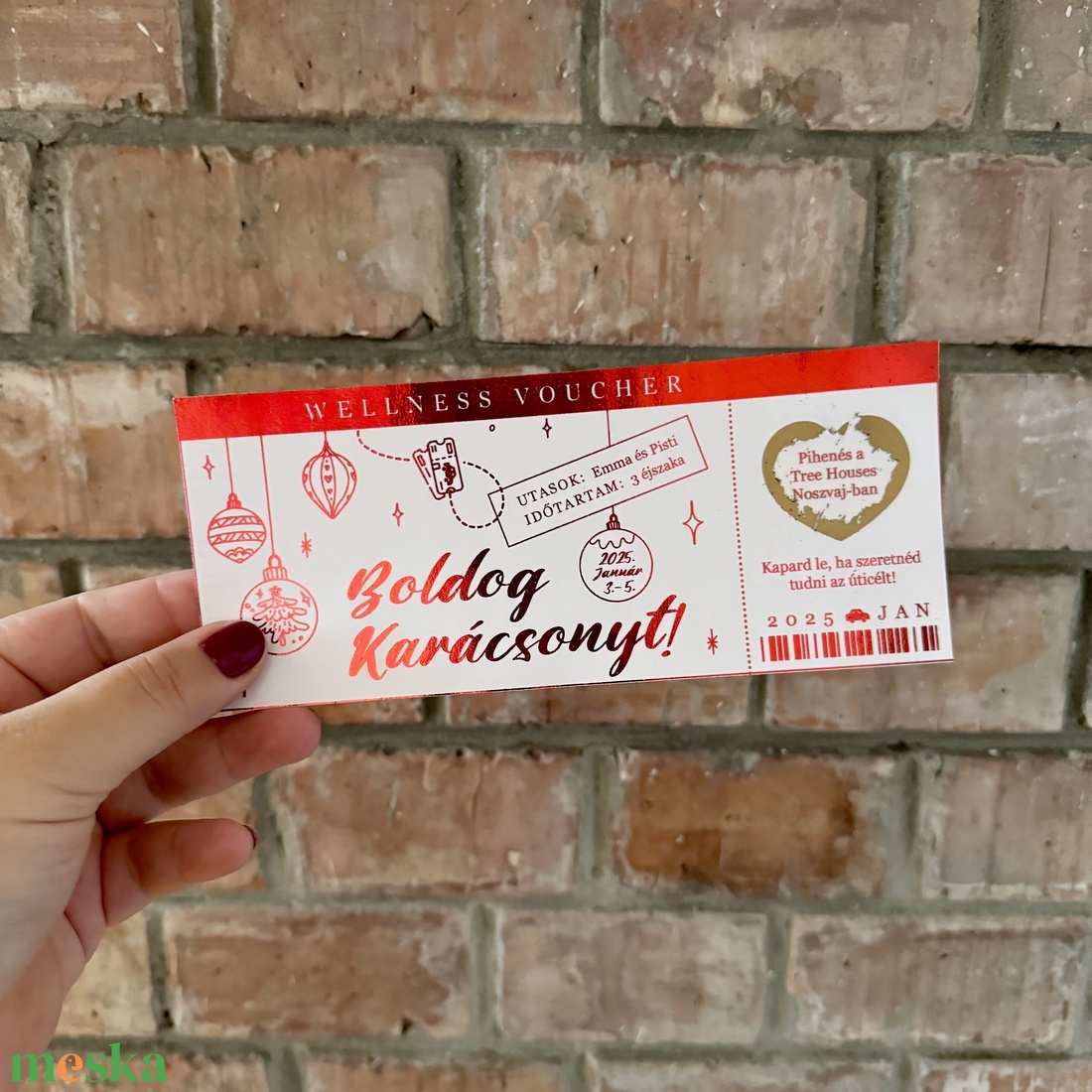 Karácsonyi ajándékkártya, kaparós élmény voucher - karácsony - mikulás - mikulás ajándékok - Meska.hu Karácsonyi ajándékkártya, kaparós élmény voucher - karácsony - mikulás - mikulás ajándékok - Meska.hu