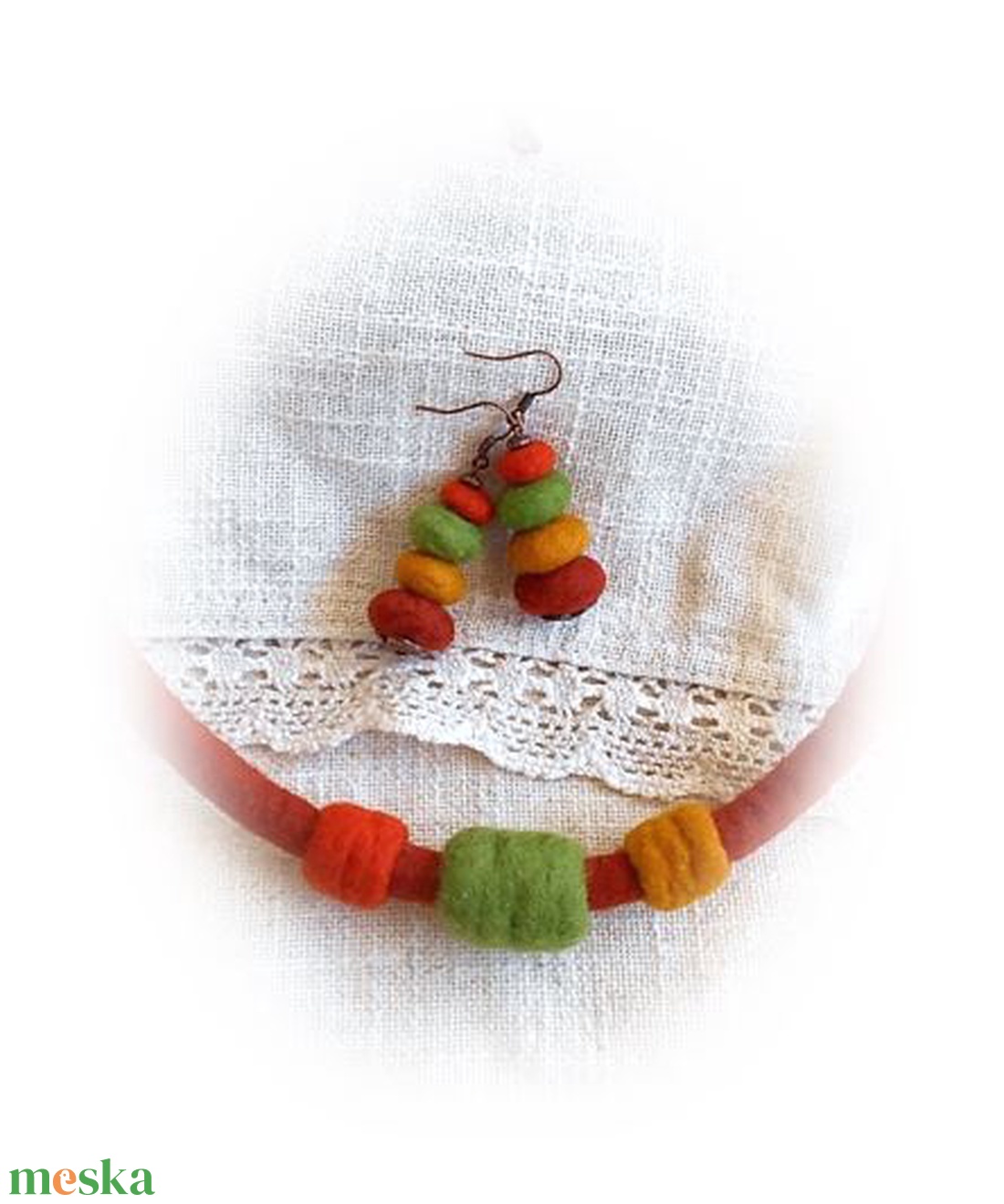 Smarties őszi színekben - nemez ékszerszett - ékszer - ékszerszett - Meska.hu Smarties őszi színekben - nemez ékszerszett - ékszer - ékszerszett - Meska.hu