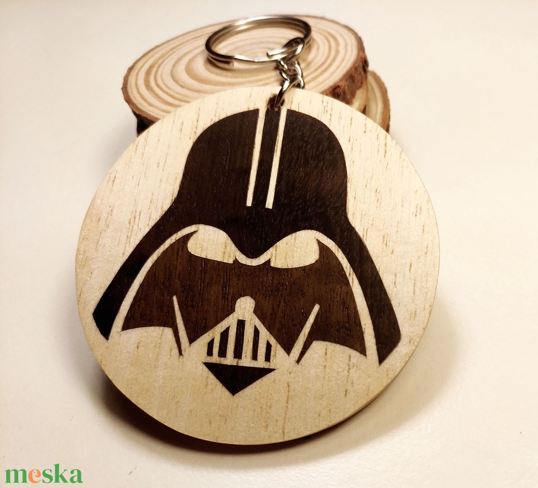 Star wars Darth Vader fa kulcstartó (Intarzia) - táska & tok - kulcstartó & táskadísz - kulcstartó - Meska.hu