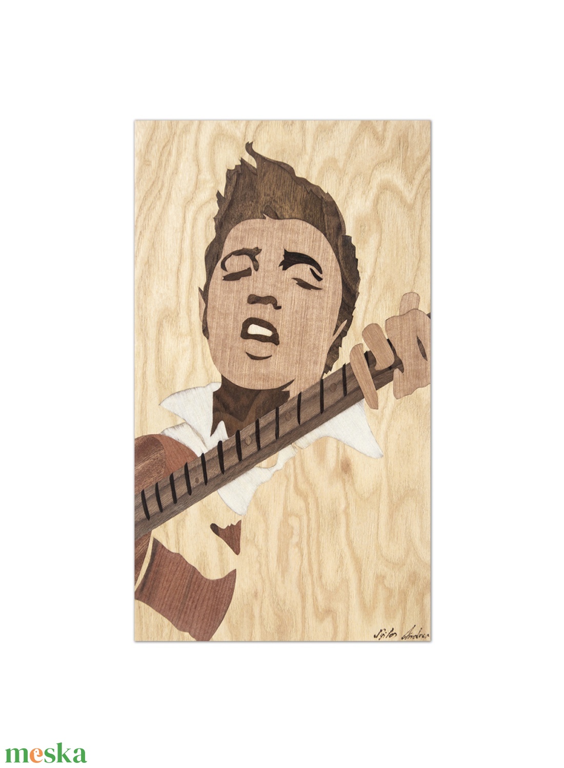 Elvis Presley énekes fa portré - művészet - portré & karikatúra - portré - Meska.hu Elvis Presley énekes fa portré - művészet - portré & karikatúra - portré - Meska.hu