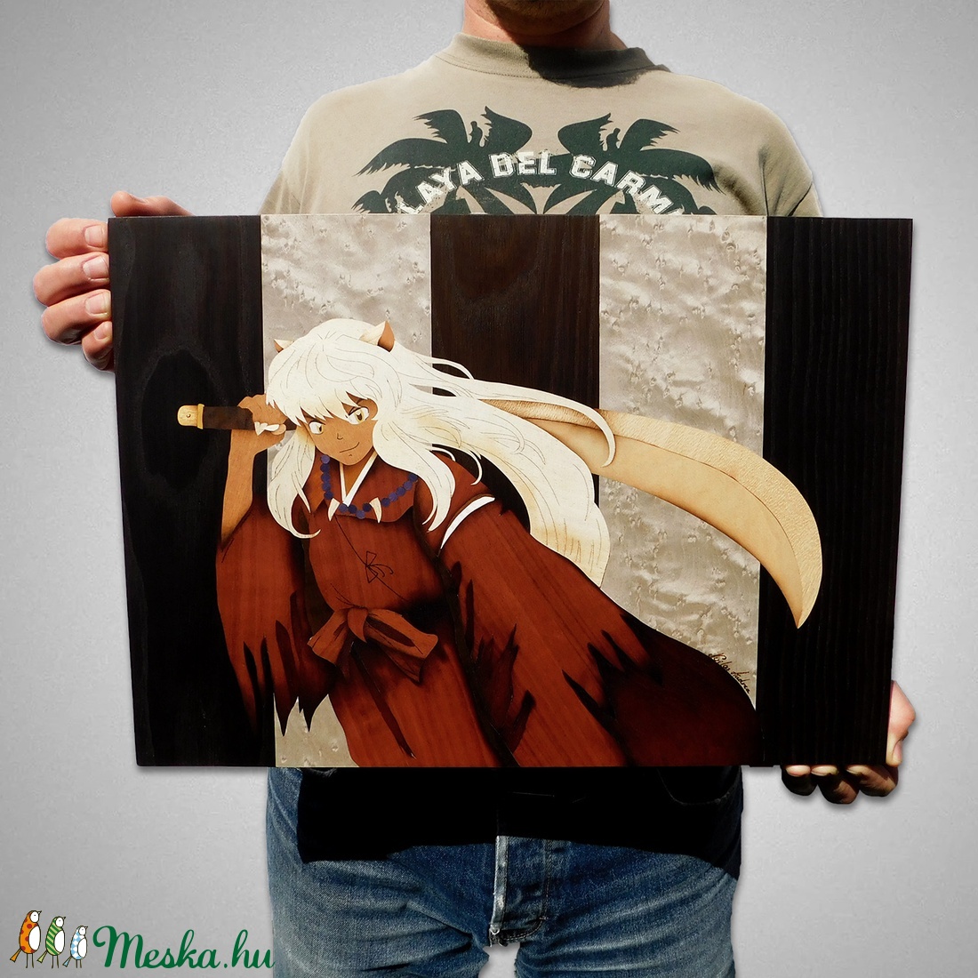 Inuyasha anime intarzia - otthon & lakás - Meska.hu Inuyasha anime intarzia - otthon & lakás - Meska.hu