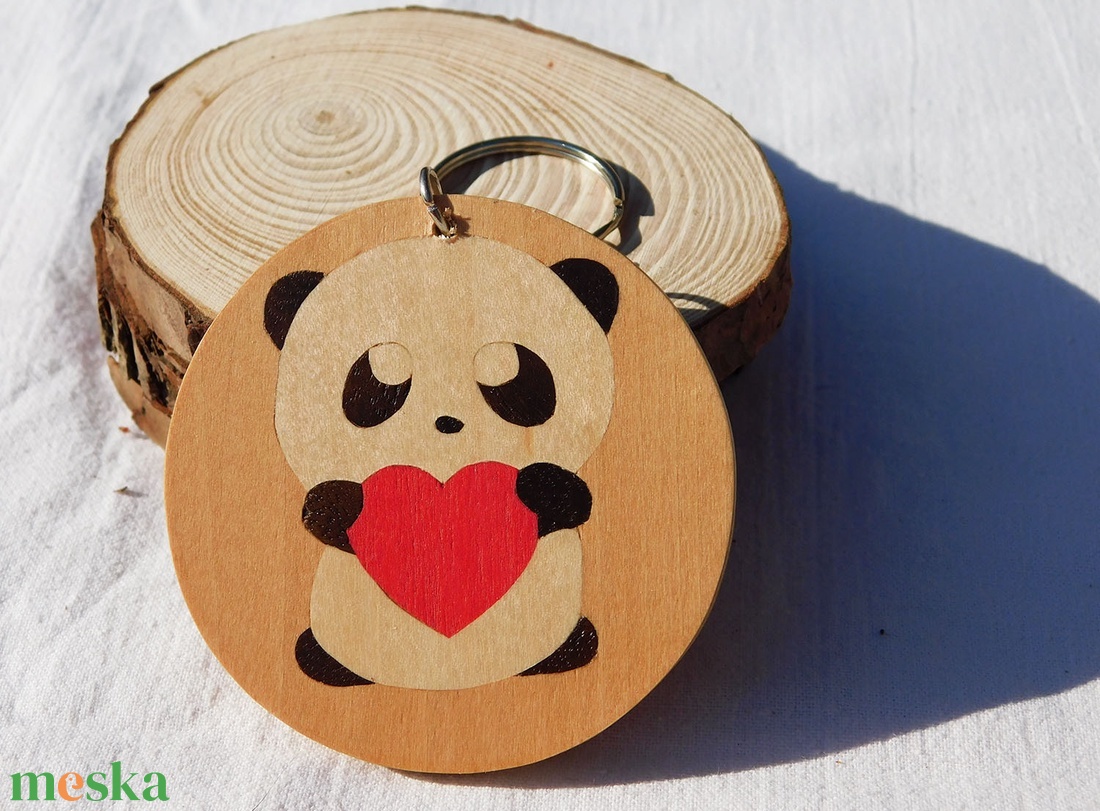 szivecskés panda fa kulcstartó/mágnes (Intarzia) - táska & tok - kulcstartó & táskadísz - kulcstartó - Meska.hu szivecskés panda fa kulcstartó/mágnes (Intarzia) - táska & tok - kulcstartó & táskadísz - kulcstartó - Meska.hu